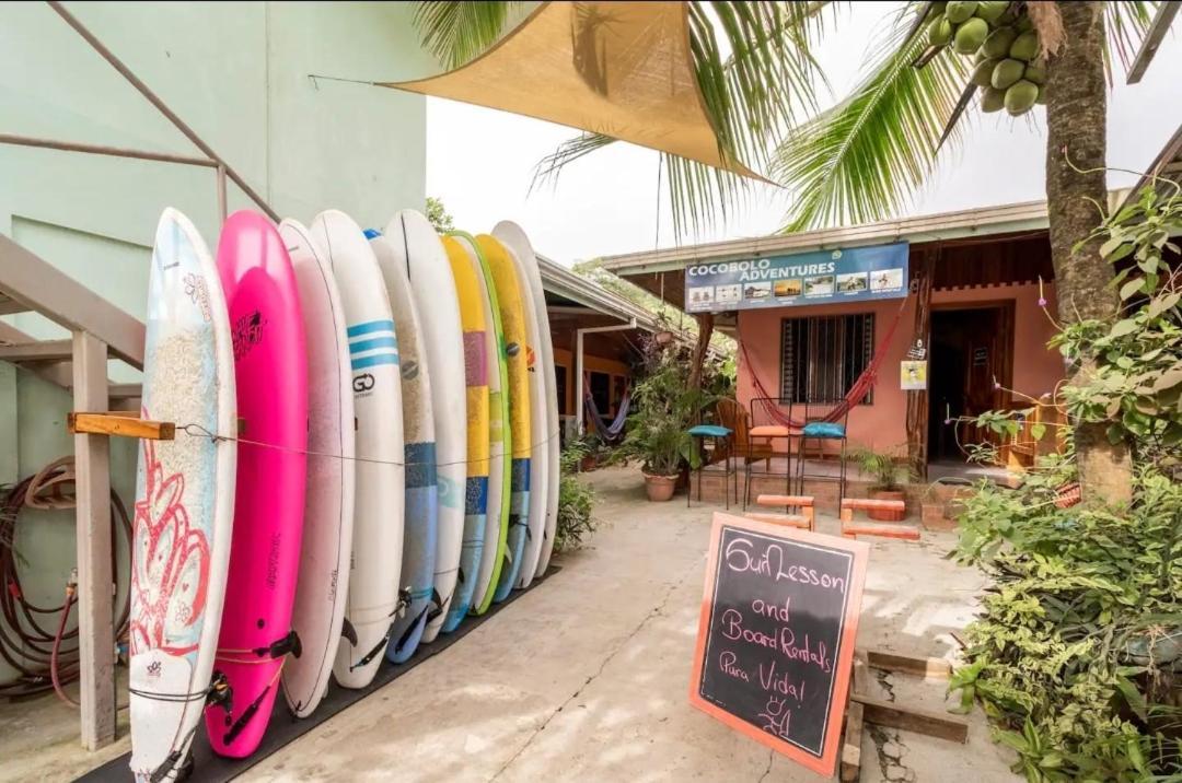 Cocobolo Surf Hotel & School Playa Santa Teresa  Экстерьер фото
